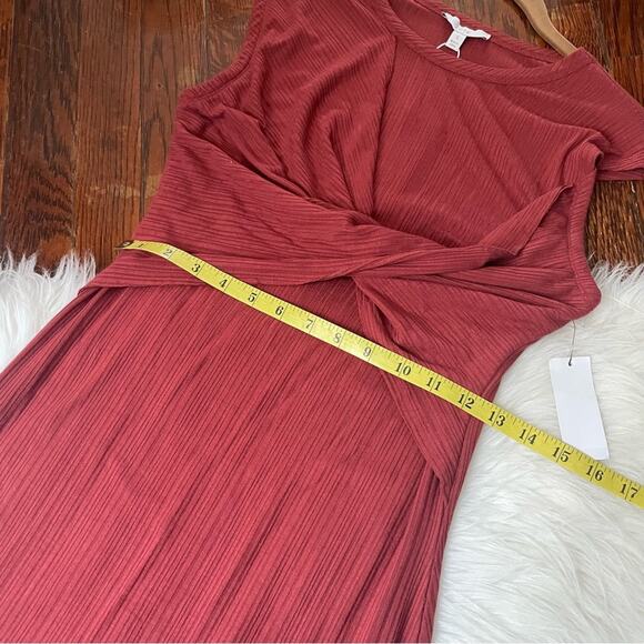 Revolve X Joie Eos Dress Teracotta Sepia Color NWT - Picture 7 of 9